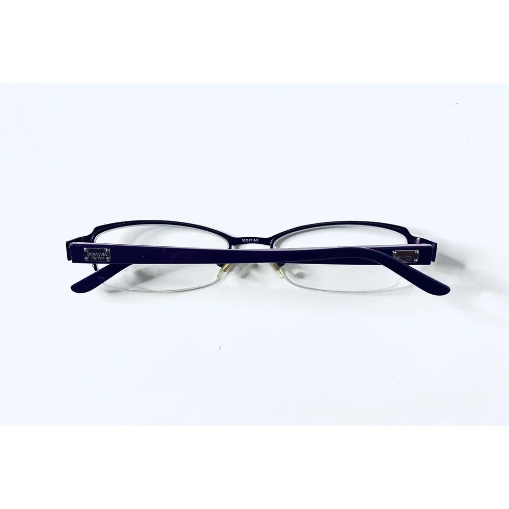 Kate Spade Cat Eye Purple Metal Frame w Lilac Temples Glasses 48 19 135